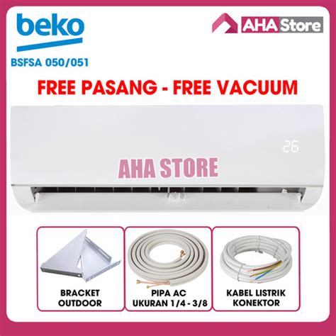 Promo Beko Ac Air Conditioner Pk Bsfsa Pasang M Cicil