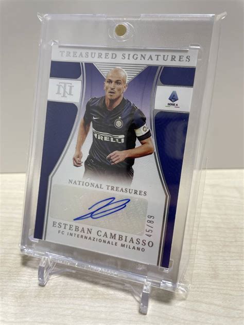 Esteban Cambiasso Panini Chronicles Soccer