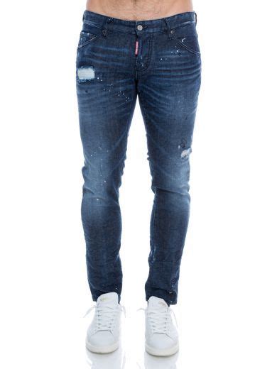 Dsquared Jeans Clement In Dark Blue Modesens Dsquared Mens Jeans