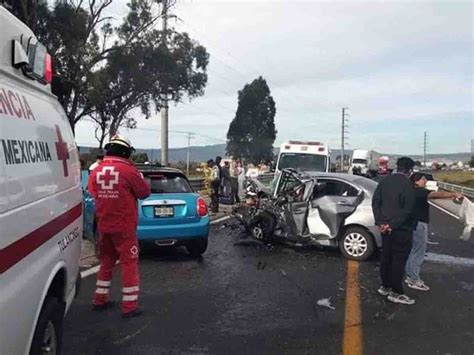 Choque en la México Tuxpan deja dos muertos y dos heridos El Heraldo