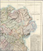 North East Sheet A General Map Of Ireland To Accompany The Report Of