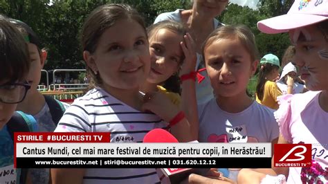 Cantus Mundi Cel Mai Mare Festival De Muzica Pentru Copii In