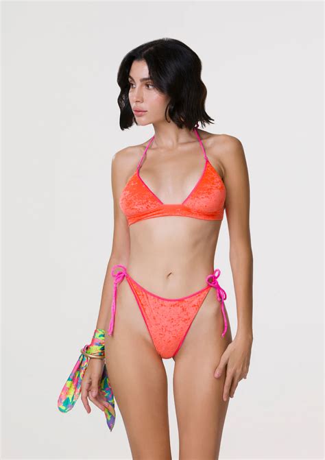 Bikini Triangolo E Slip Americano Regolabile Glitch Me Fui Capriccio