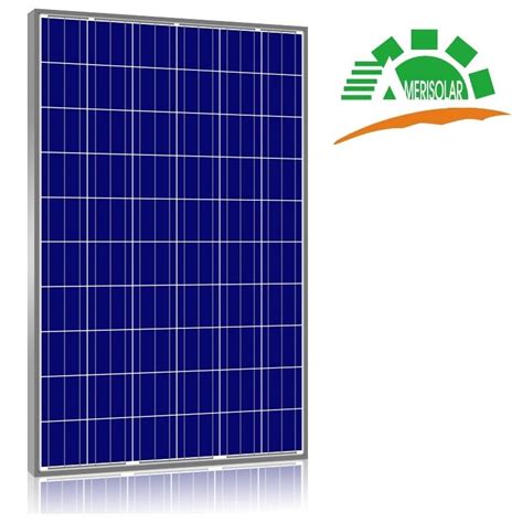 A Panel Solar Fotovoltaico Polic Amerisolar Cedas Wp Sersolar