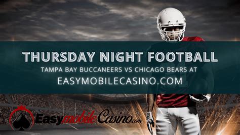 Thursday Night Football Picks And Predictions Buccaneers Vs Bears