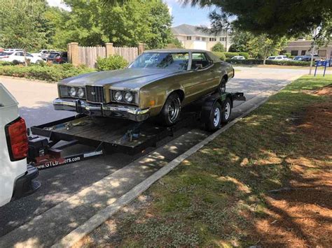 1973 Mercury Montego Mx Brougham Sedan Brown Rwd Automatic Mx For Sale