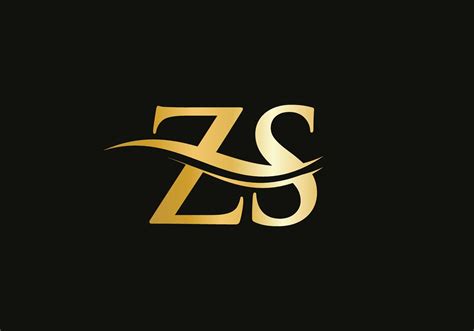 Zs Linked Logo For Business And Company Identity Creative Letter Zs