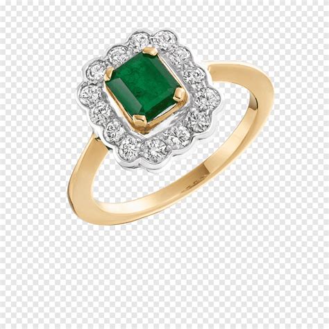 Emerald Earring Jewellery Cincin Pertunangan Zamrud Batu Permata