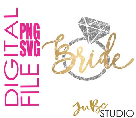 Bride Svg Wedding Svg Bride Png Wedding Png Bride To Be Svg Bridal