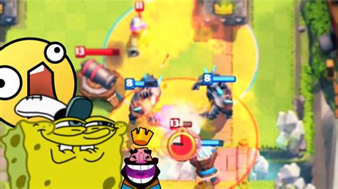 FUNNY MOMENTS Clash Royale - YouTube