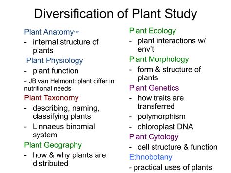 BOTANY LECTURE 1 PPT