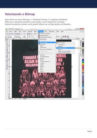 Vetorizando Corel Draw PDF