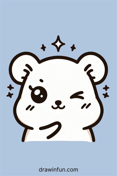 🐹35+ Easy Cute Hamster Drawing Ideas - Draw In Fun