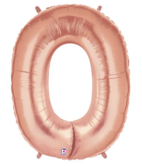 Foil Shape Megaloon Balloon Letter J Rose Gold Bargain Balloons