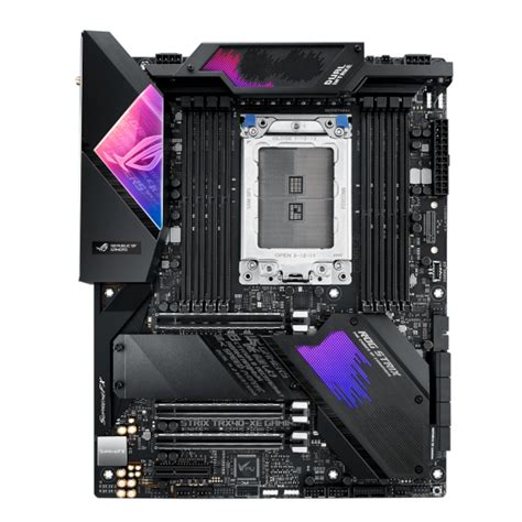 Placa Mãe Asus para AMD TRX40 ROG STRIX TRX40 XE Gaming 8xDDR4 ATX