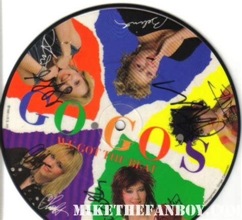 we got the beat signed autograph go-go’s limited edition picture disc ...