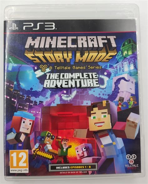 Minecraft Story Mode The Complete Adventure Ps Stan U Ywany Z