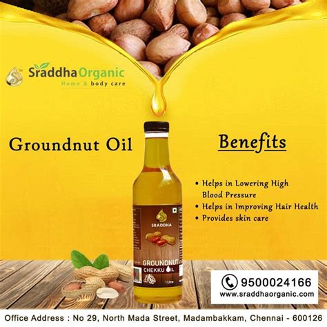 Groundnut Oil For Enquiry Call Us 9500024166 Groundnut Oil Health Healthoil Groundnutoil