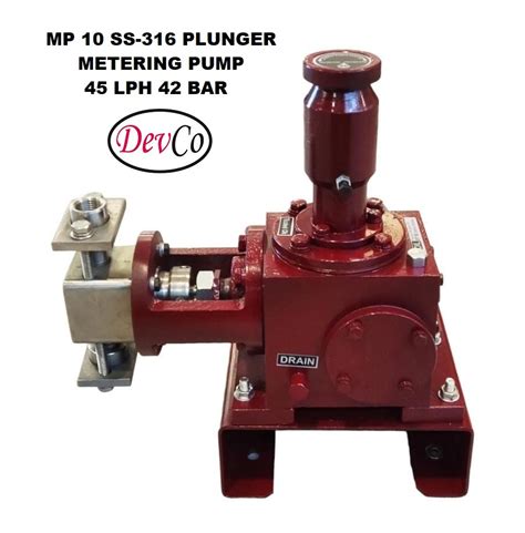 Pompa Dosing Mp Ss Plunger Metering Pump Lph Bar