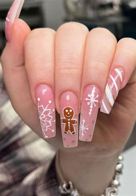 50 Festive Holiday Nail Designs Ideas Christmas Nails With