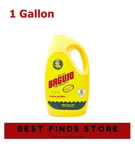 Baguio Pure Coconut Oil Gallon Lazada Ph