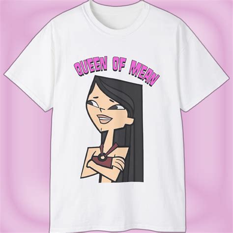 Queen Of Mean Total Drama Island Heather Shirt - TokoPyramid