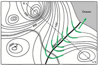 How Do Contour Lines Indicate Streamflow On A Topographic Map - Goldie ...