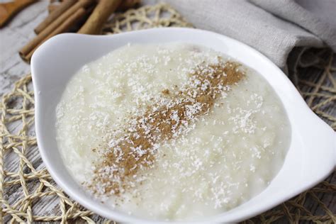 Arroz con leche de coco muy cremoso y sin lácteos Recetas sin