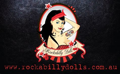 Web design logo, Rockabilly, Logo design