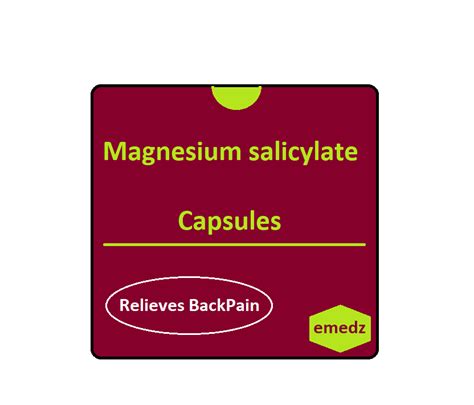 Magnesium Salicylate An Overview ScienceDirect Topics 53 OFF