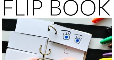 Diy Funny Face Flip Book Funny Faces Flip Books And Kid Activities