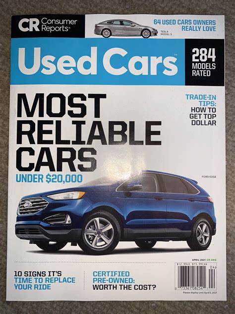 Consumer Reports Used Car Buying Guide Oop Out Of Print Ebay