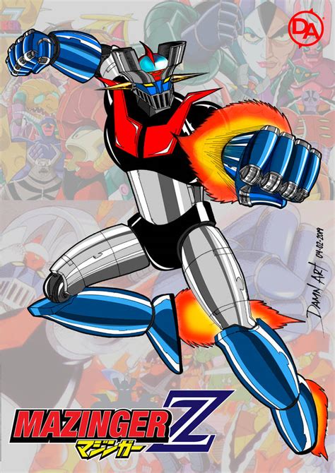 Poster De Mazinger Z By Damnartista79 On Deviantart