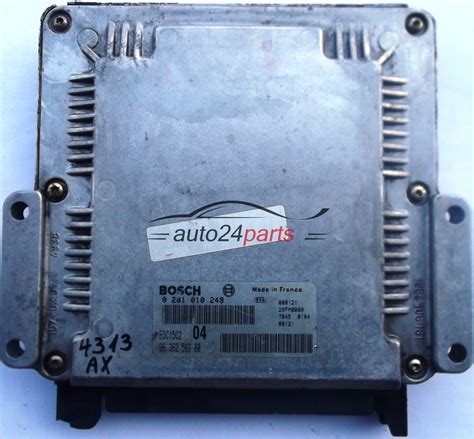 ECU CENTRALITA DE MOTOR CITROEN XSARA PICASSO PEUGEOT 306 2 0 HDI BOSCH