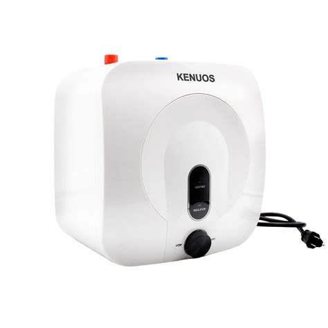 Buy Mini Tank Instant Hot Water Heater Plug In 110V 2 5 Gallon Under Sink Water Heater White