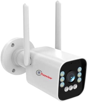 Buy Trueview Smart All Time Color Wifi Ip Bullet Camera Mp Cctv