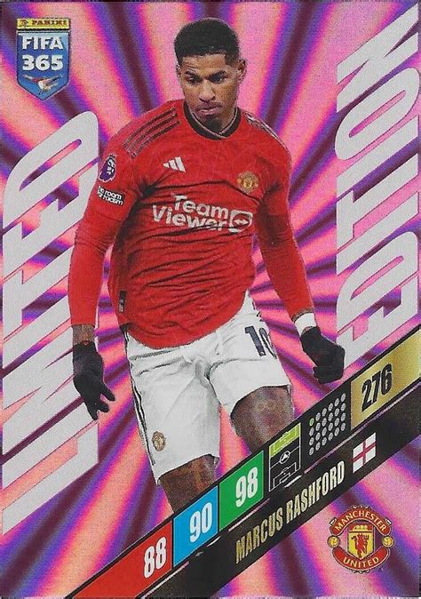 Trading Cards Marcus Rashford Panini Fifa Collection