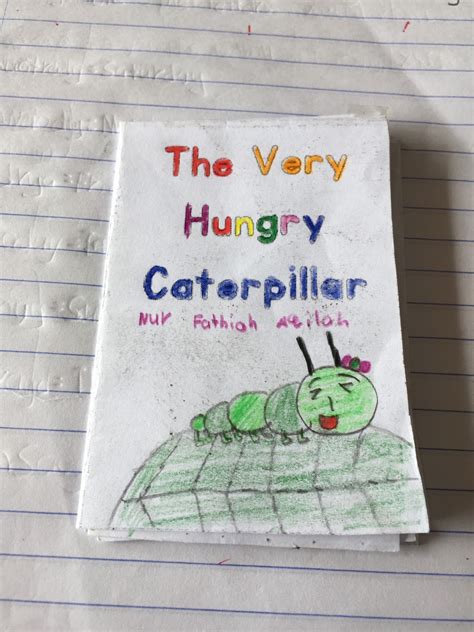 LA 21 The Very Hungry Caterpillar Mini Book DIY Teaching Aids