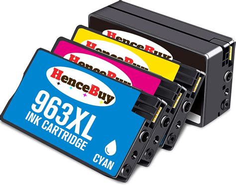 HenceBuy 963xl Ink Cartridges Multipack Remanufactured For HP 963 XL