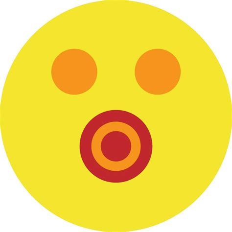 Isolated yellow and red smiley mask. 24828108 Vector Art at Vecteezy