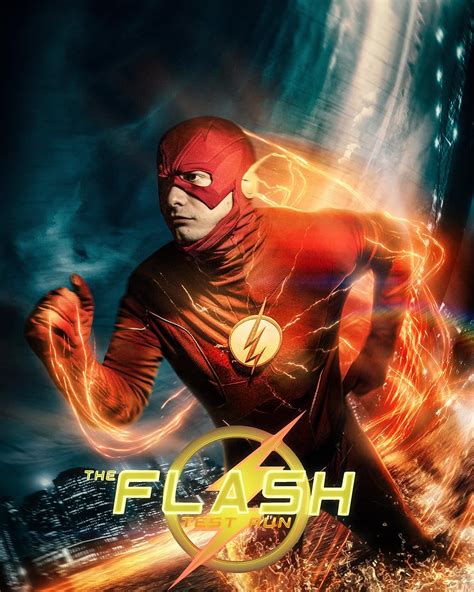 The Flash Running