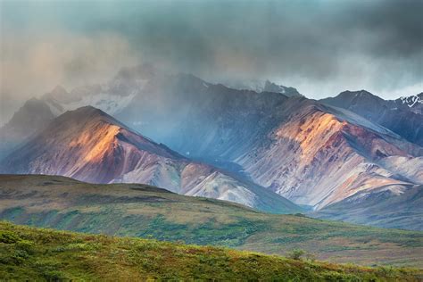 Painted Mountains Photograph by Patrick Endres - Fine Art America