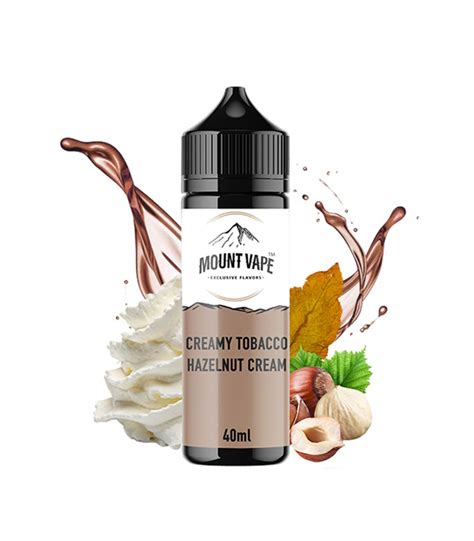 Mount Vape Creamy Tobacco Hazelnut Cream 40ml 120ml Thessvape