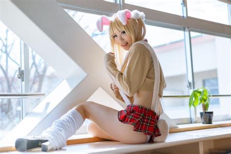 Cosplay Cutie Lia Naked In Class Usamimix Porn Pic