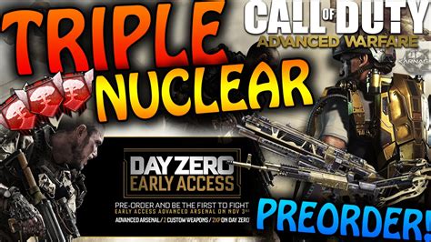 Bo Insane Triple Nuclear On Meltdown Cod Advanced Warfare Day