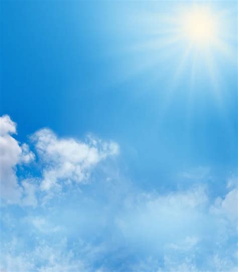 Blue Sky And Sunshine Background Stock Image Everypixel