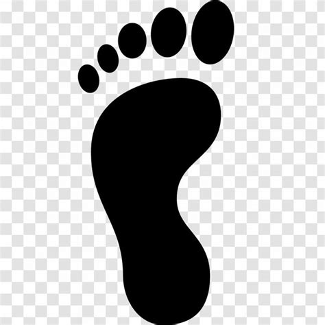 footprint clip art black  white footprints png black  white