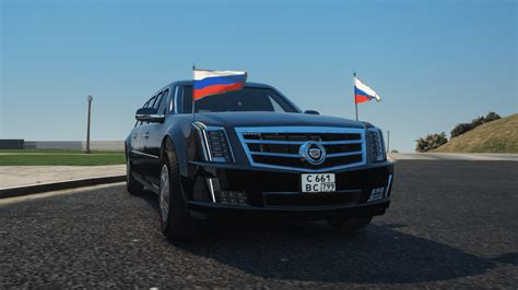 Cadillac The Beast Russian Presidential State Car Paintjob Gta