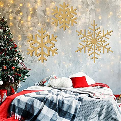 Ideas These Wooden Snowflake Wall Decorations Will Make Your Home