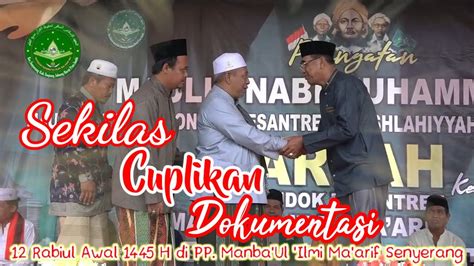 Sekilas Dokumentasi Acara Pada Rabiul Awal H Di Pondok